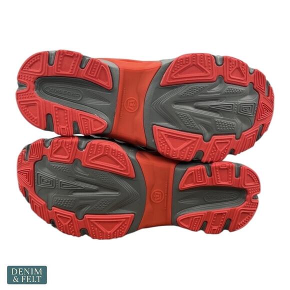 Crosskix 2.0 Red Dawn Hybrid Water Shoes Gray Red Outdoor Boating Hiking Beach - Picture 12 of 15